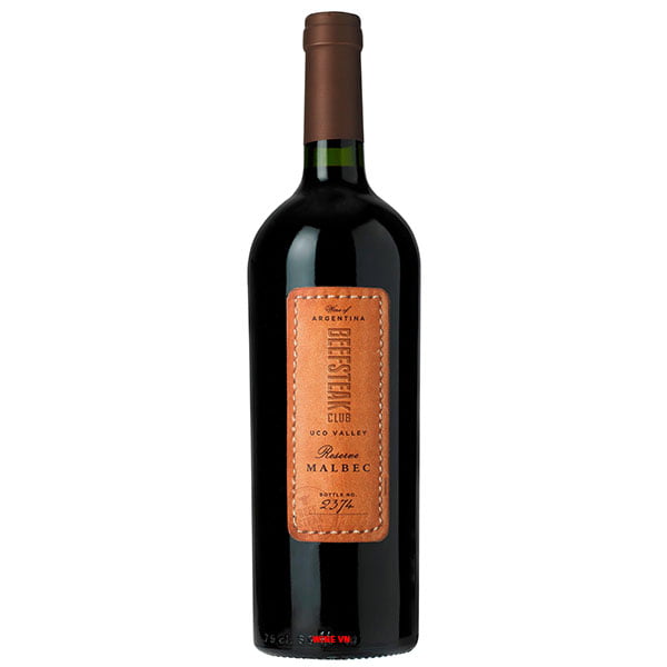 Rượu Vang Beefsteak Club Uco Valley Reserve Malbec