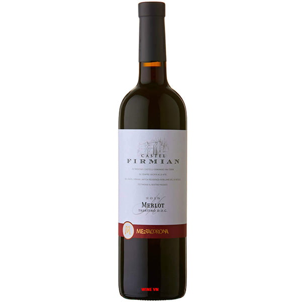 Rượu Vang Castel Firmian Merlot Mezzacorona