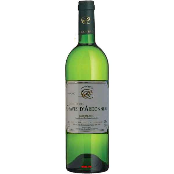 Rượu Vang Trắng Domaine Des Graves D'Ardonneau