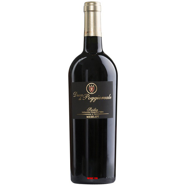 Rượu Vang Ý Duca Di Poggioreale Merlot 2005