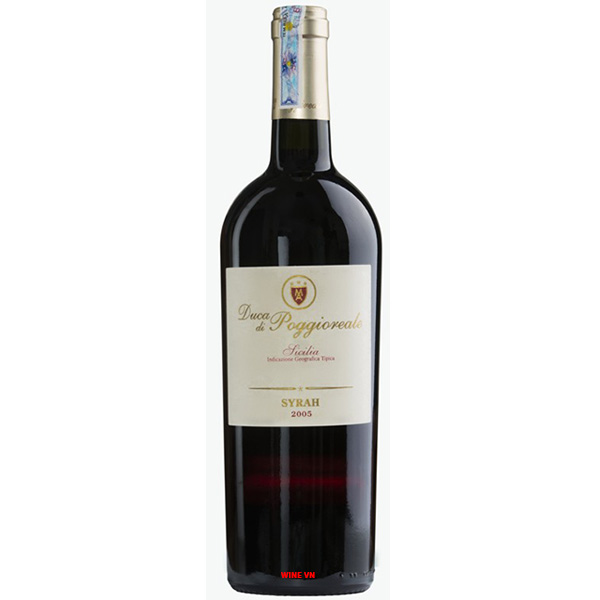 Rượu Vang Ý Duca Di Poggioreale Syrah