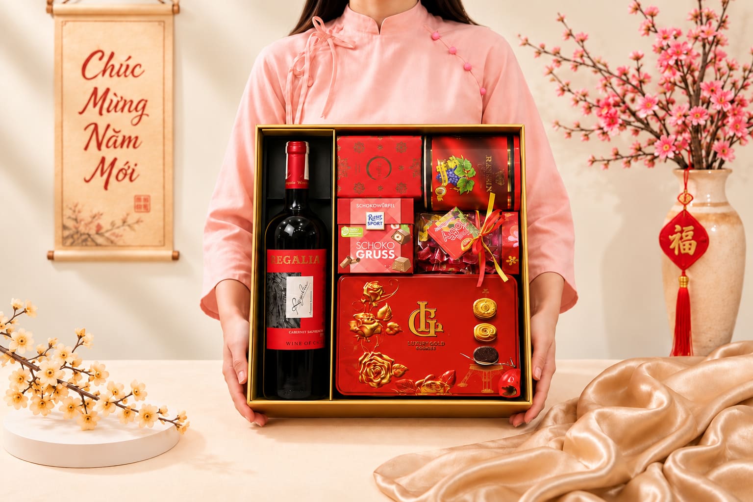 Hộp Quà Tết Mừng Xuân Như Ý 4 Hộp Quà Tết Mừng Xuân Như Ý - Ảnh 4