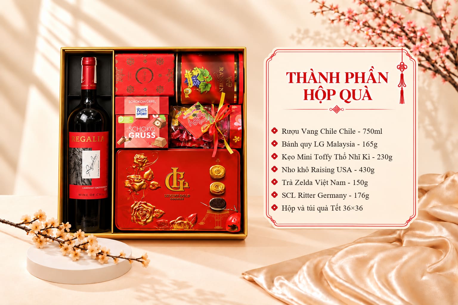 Hộp Quà Tết Mừng Xuân Như Ý 5 Hộp Quà Tết Mừng Xuân Như Ý - Ảnh 5