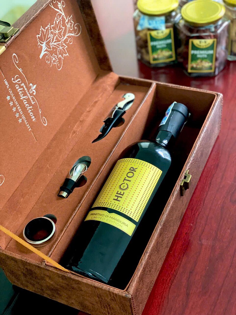 Hộp Quà Tết rượu vang cho doanh nghiệp