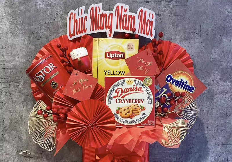 giỏ quà tết giá 150k