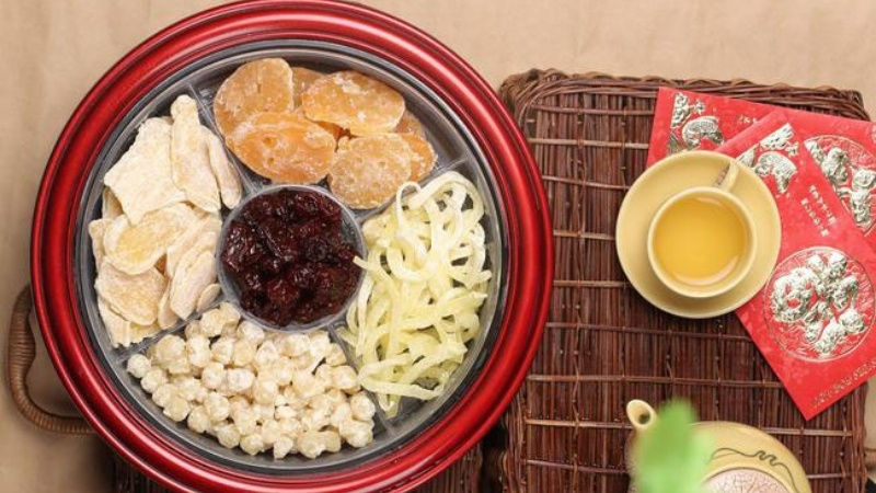 Các loại mứt ngày Tết