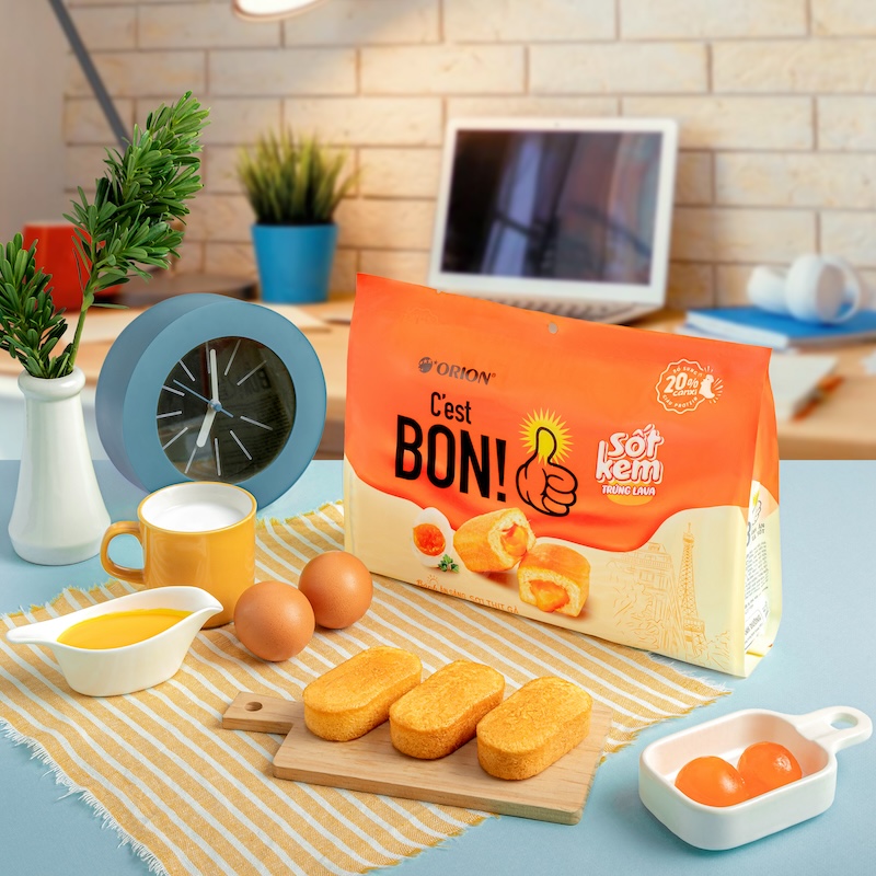 Bánh bông lan ngày Tết