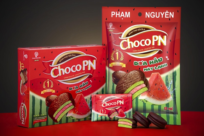 Bánh choco ngày Tết