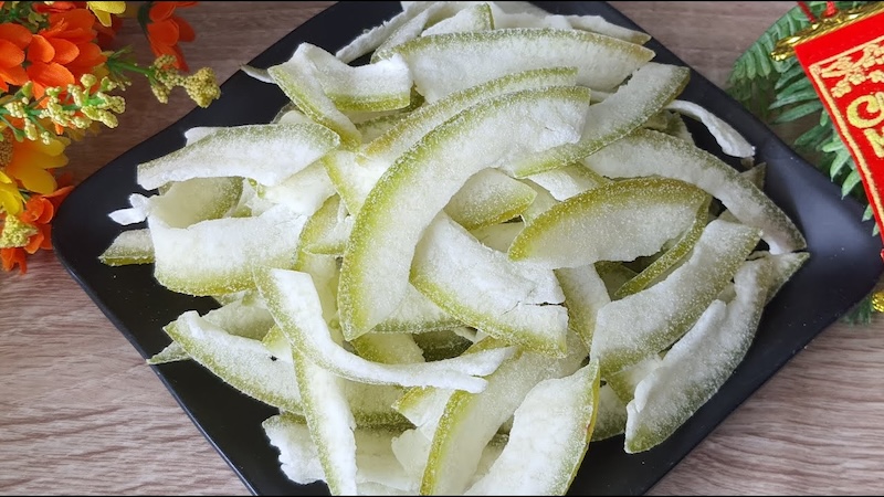 Top 20 Loại Mứt Tết Ngon "không thể thiếu" Dịp Tết 79 Mứt vỏ bưởi ngon ngày Tết