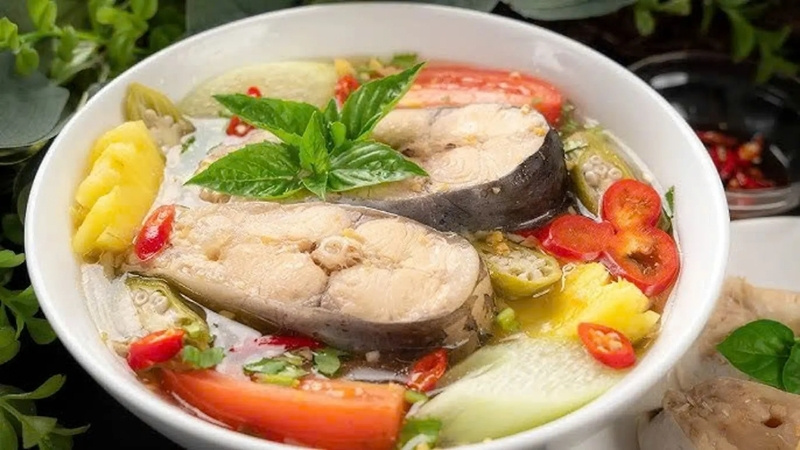 Canh chua cá thơm ngon, thanh mát, dễ ăn