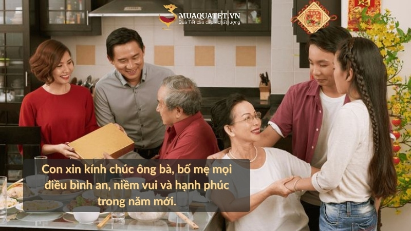 Chúc Tết người lớn ngắn gọn