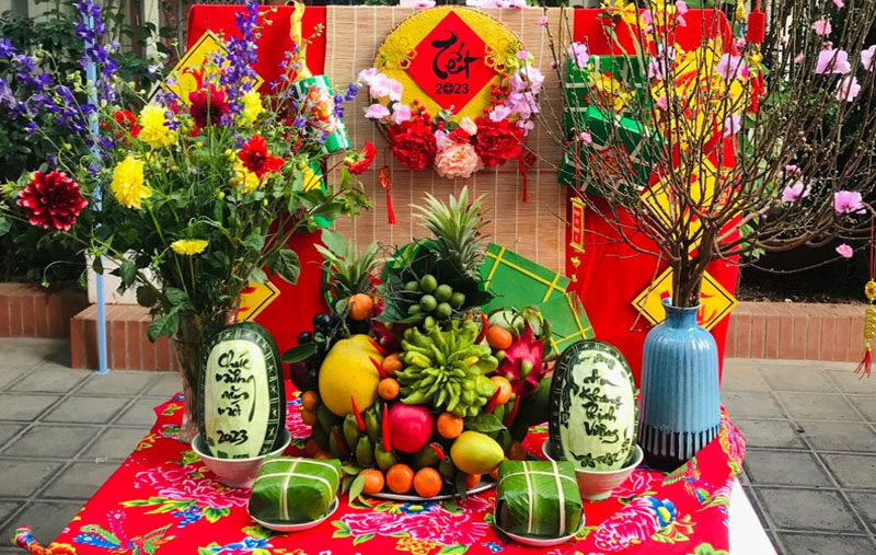 Thuyết trình mâm ngũ quả miền Bắc