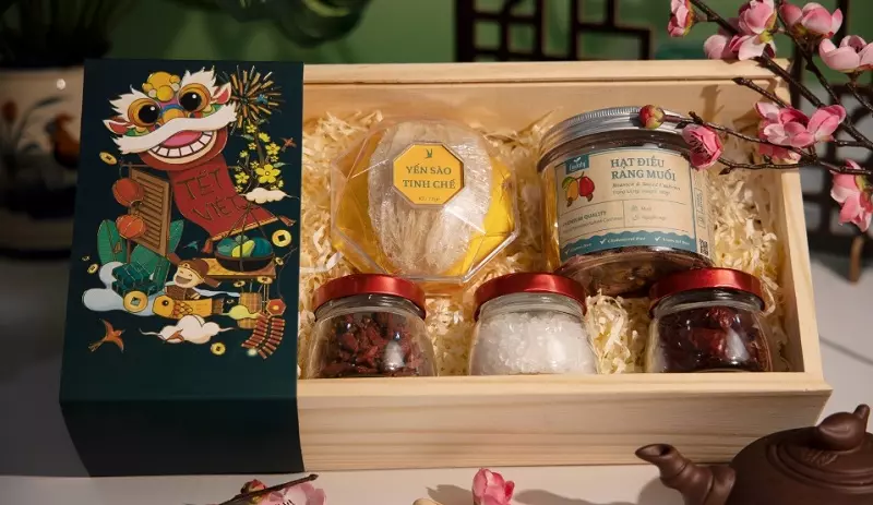 xu hướng quà tết sức khỏe