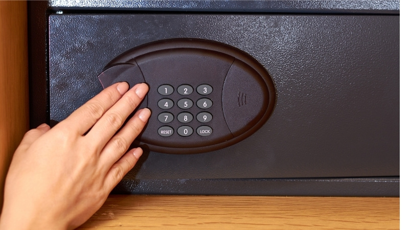 Kiêng mở tủ, két sắt 