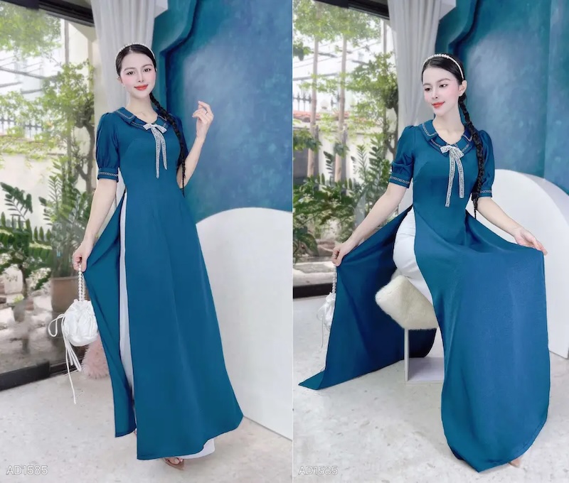 Mùng 1 Tết 2026 Mặc Màu Gì Để May Mắn Cả Năm? 27 mùng 1 tết mặc màu xanh dương