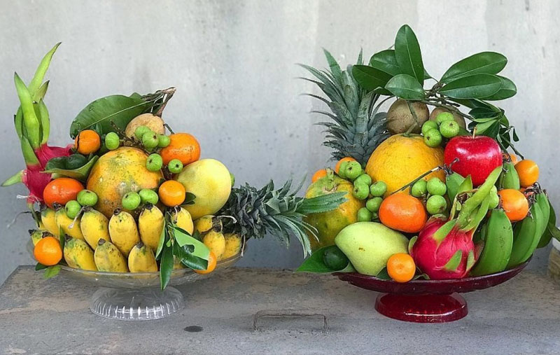 Thuyết trình về mâm ngũ quả miền Trung