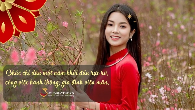 chúc chị năm mới