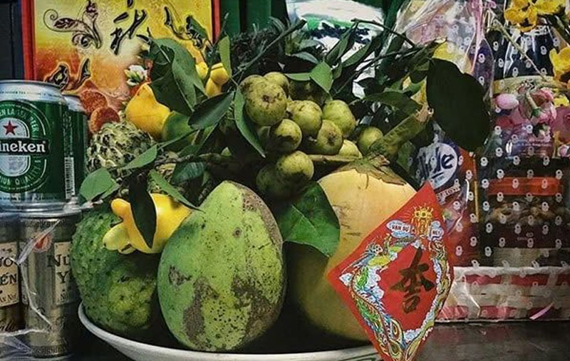 Thuyết minh về mâm ngũ quả miền Nam