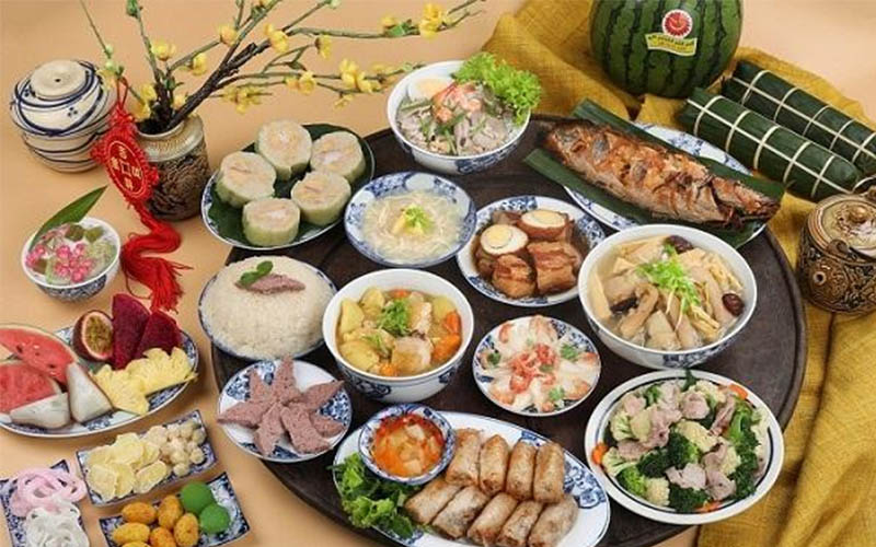 Mâm cơm cúng mùng 2 Tết của miền Nam