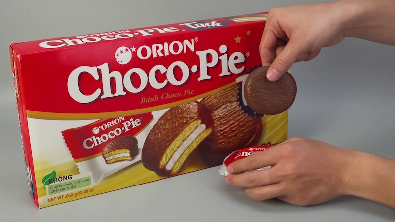 Bánh kẹo choco pie Tết