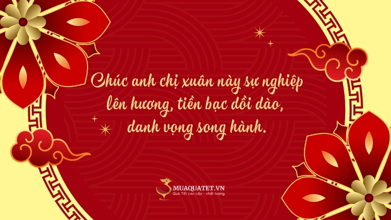 lời chúc tết anh chị