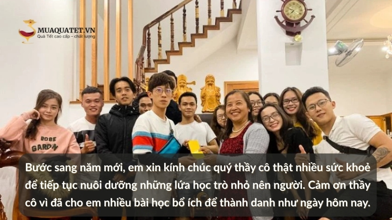 Lời chúc Tết dành cho thầy cô