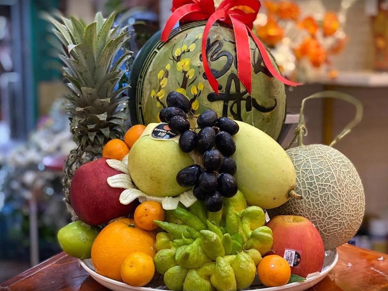 Bày trí mâm ngũ quả theo ngũ hành