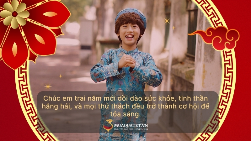 lời chúc năm mới em trai