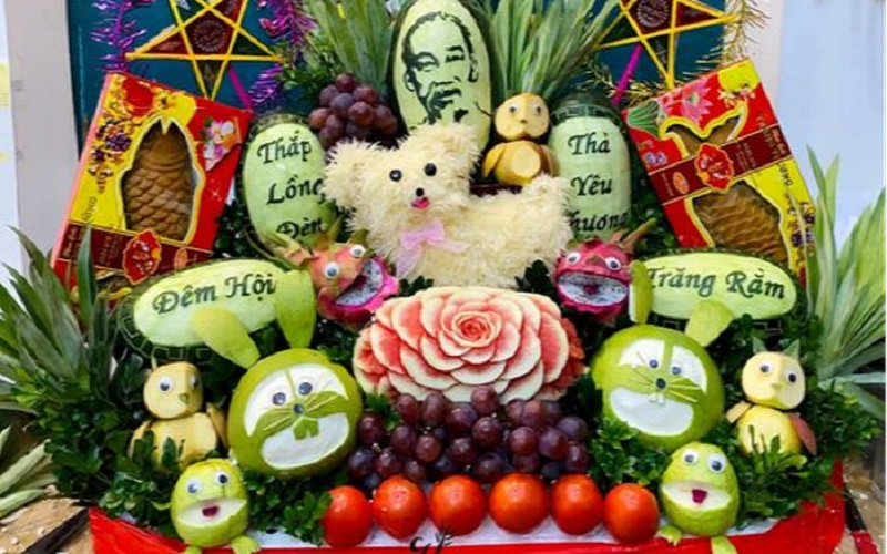 mâm ngũ quả Trung thu đặc biệt