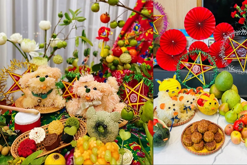 Bài thuyết trình mâm ngũ quả Trung thu