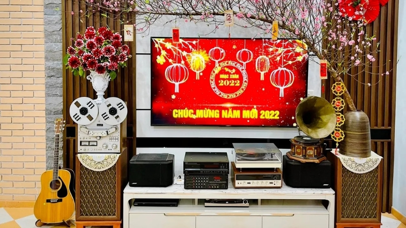 Ý nghĩa việc trang trí phòng khách đón Tết