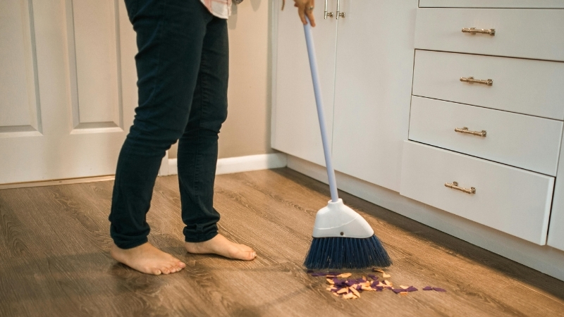 Kiêng quét nhà vào ngày Tết