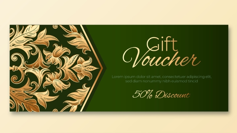 Thẻ mua sắm quà tặng sinh nhật vợ