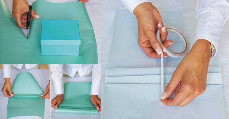 Cách gói quà sinh nhật bằng giấy gói quà