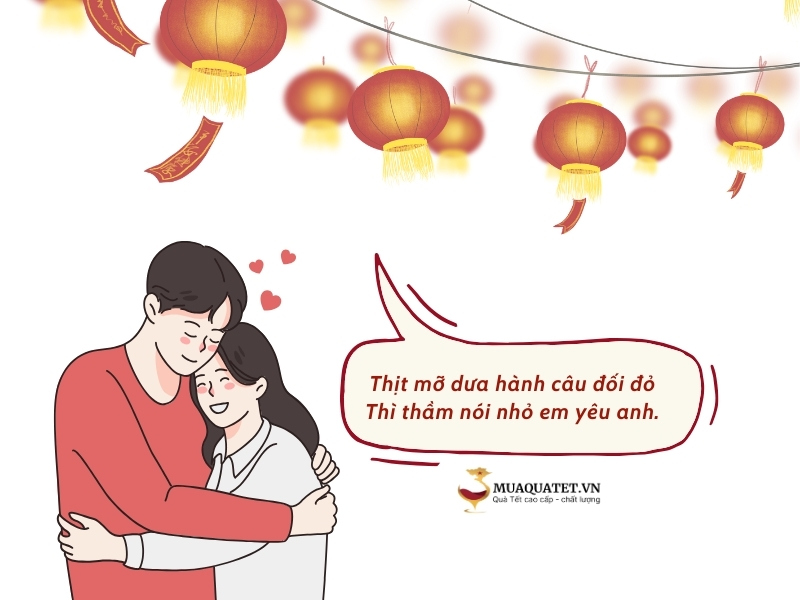 thả thính ngày tết