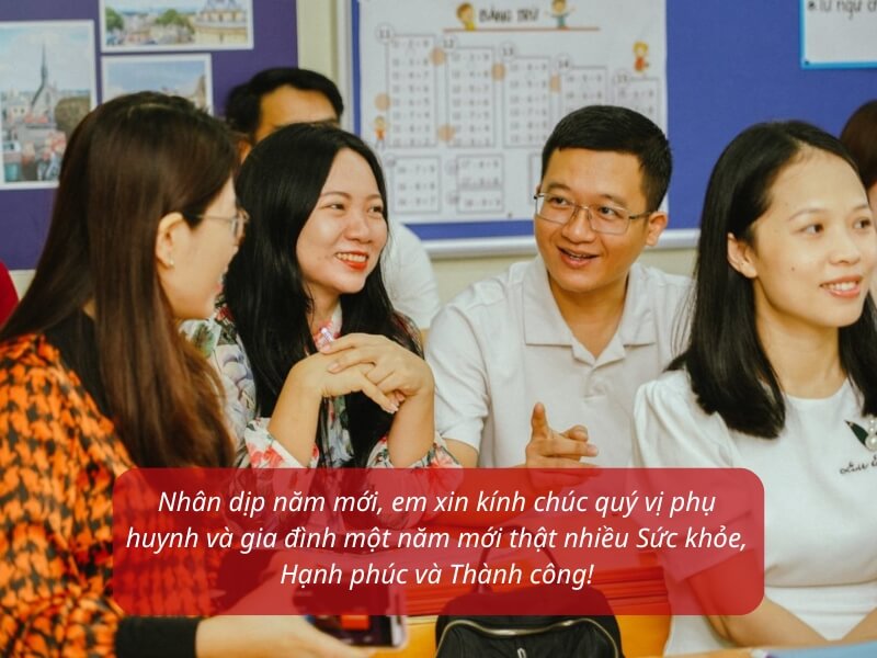 Lời chúc Tết đến phụ huynh ngắn gọn