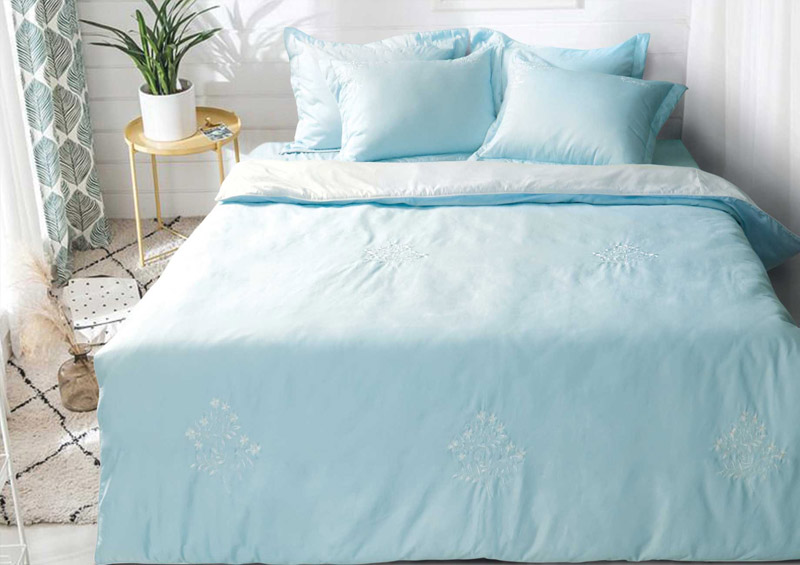 Bộ chăn ga gối tặng mẹ lớn tuổi