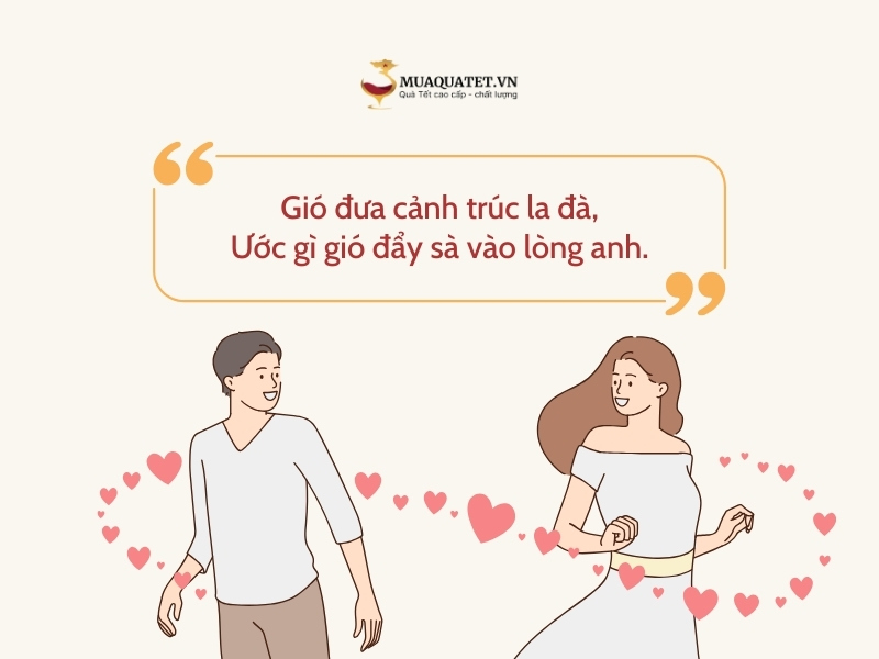 cap thả thính tết hài hước