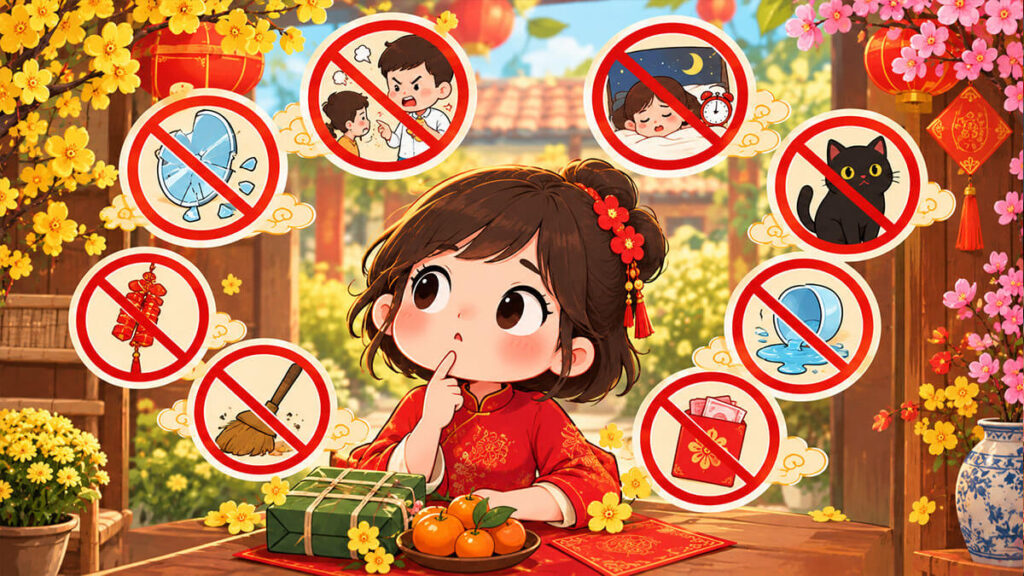 Những điều kiêng kỵ ngày Tết