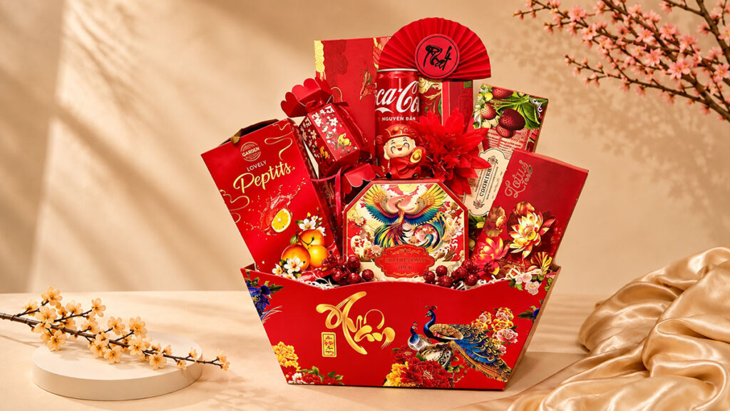giỏ quà Tết 200k