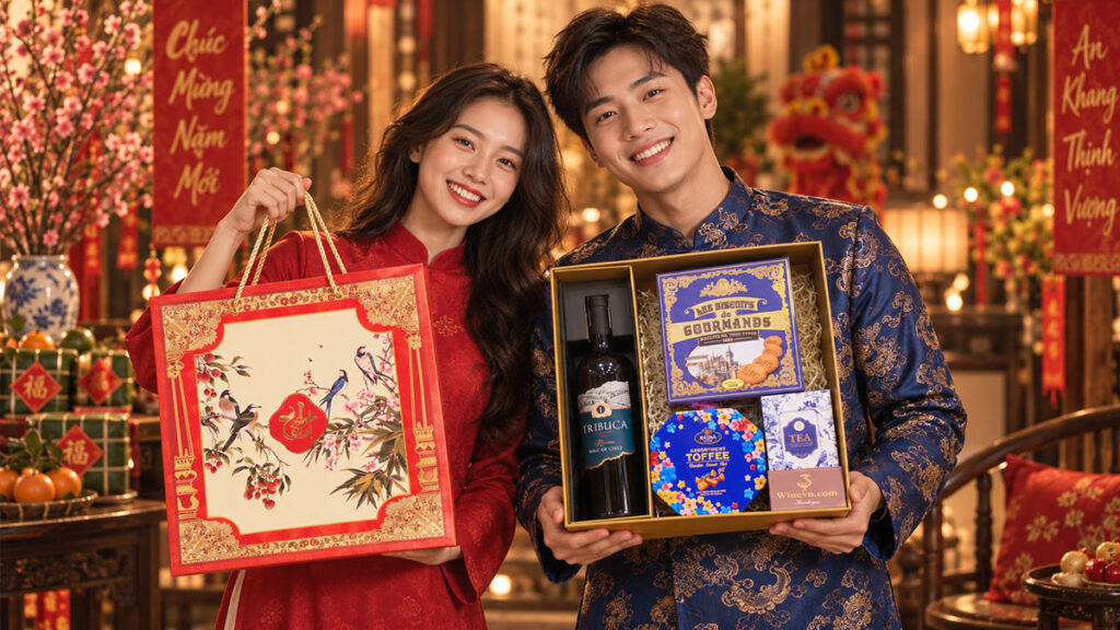 Quà Tết tặng bạn bè