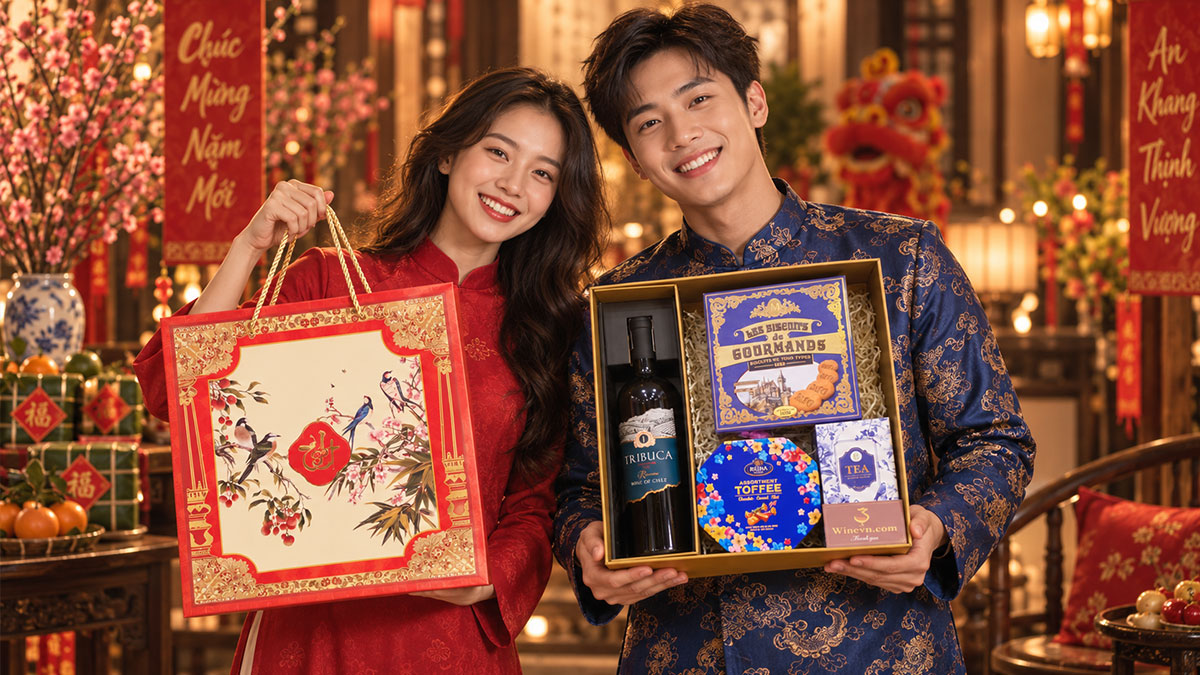 Quà Tết tặng bạn bè