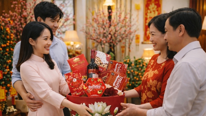 Ra mắt nhà bạn trai nên mua quà gì ghi điểm tuyệt đối