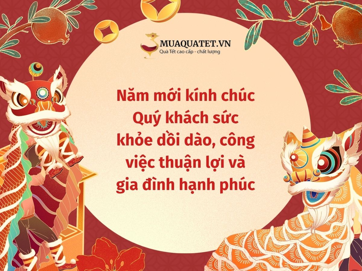 Lời chúc Tết khách hàng một câu, dễ sử dụng