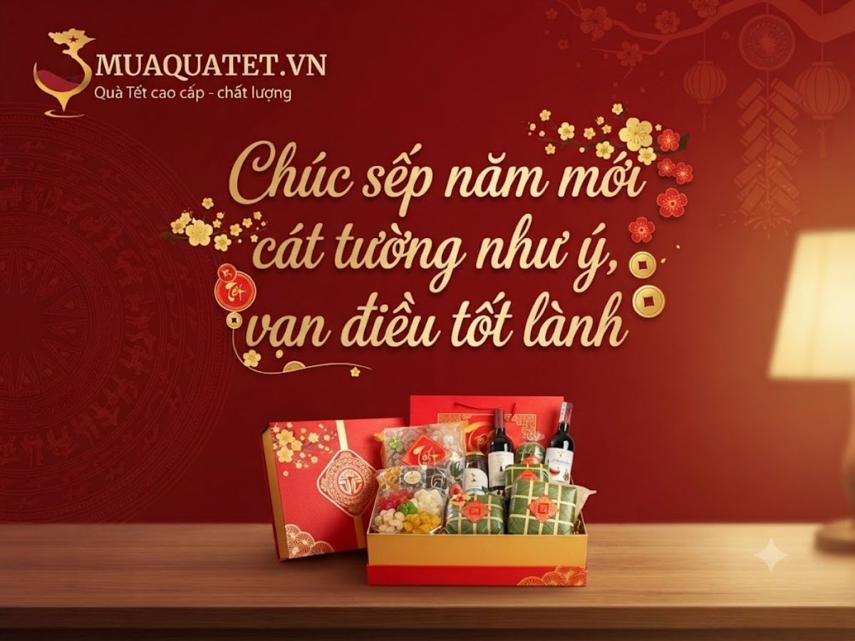 Lời chúc Tết sếp một câu, dễ sử dụng
