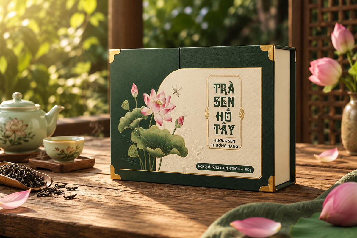 Hộp trà cao cấp 