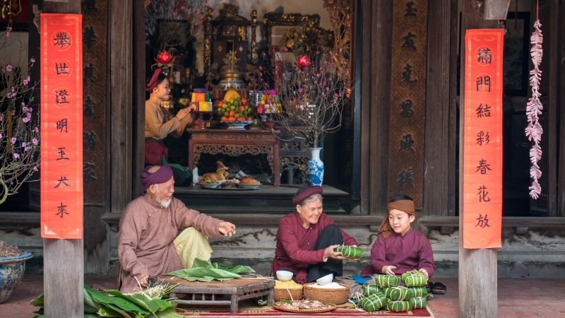 40+ Bài Thơ Bánh Chưng, Bánh Tét đong đầy hương vị Tết 13 Ý nghĩa món bánh chưng trong ngày Tết