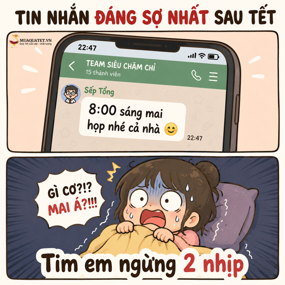 Ảnh chế hết tết hài hước
