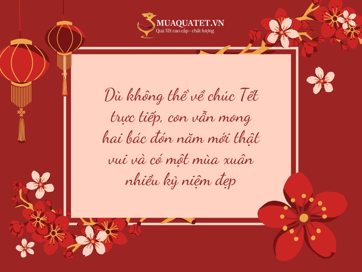Chúc Tết bố mẹ người yêu qua Zalo