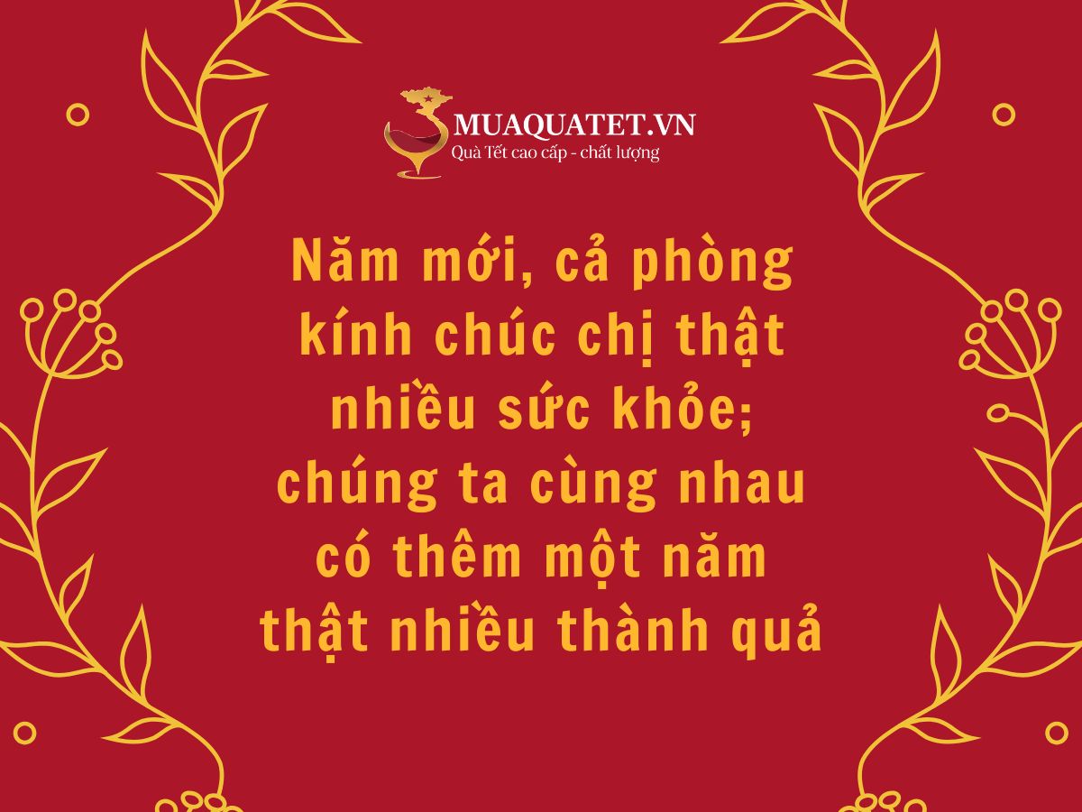Lời chúc đại diện tập thể phòng ban gửi sếp